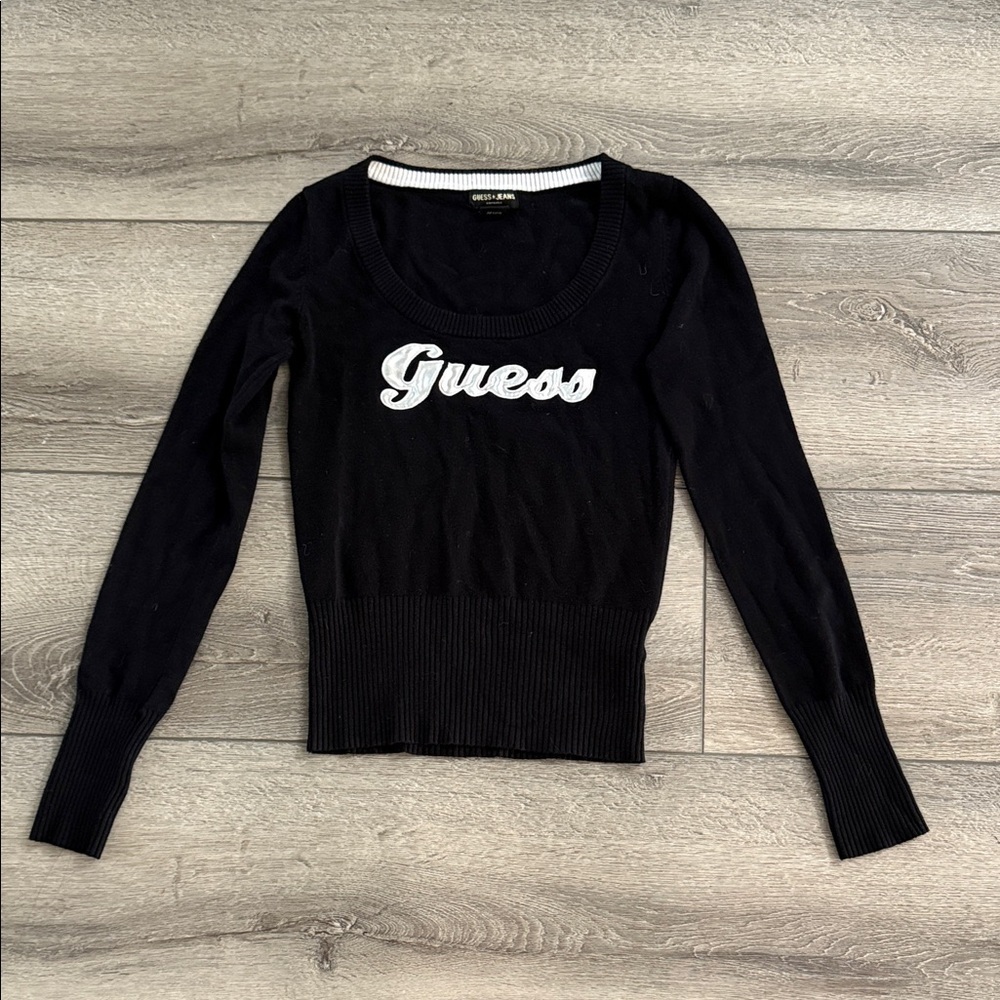 Guess Y2K vibes sweater top size small